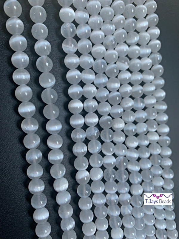 8mm Semi Precious Gemstone Rounds Beads for Jewellery Making (app. 46-50 beads)