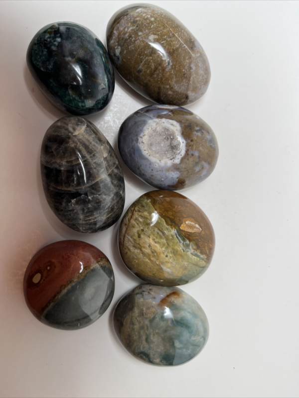 Palm Stones Lot/ Mixed Material