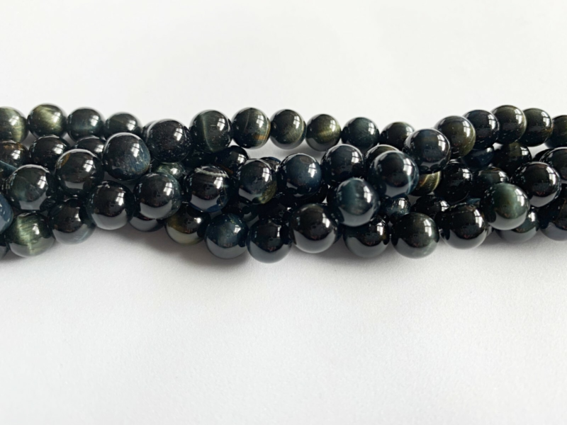 8mm Semi Precious Gemstone Rounds Beads for Jewellery Making (app. 46-50 beads)