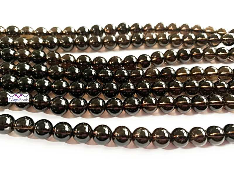 8mm Semi Precious Gemstone Rounds Beads for Jewellery Making (app. 46-50 beads)