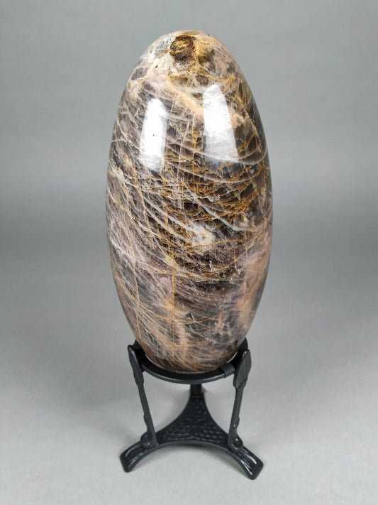 Amazing Microcline Lingam - Height: 18 cm - Width: 8.4 cm- 1.91 kg