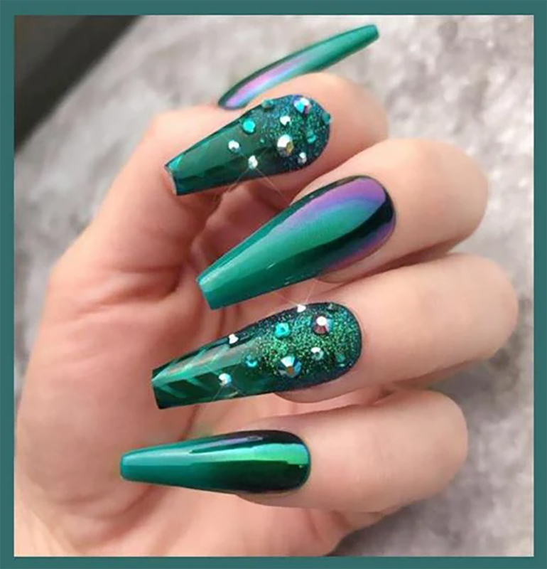 24 Piece Nail Art Press On Tips Fake Nail Tips False Nails Pick Your Style!