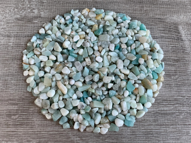 Grade A++ Semi Tumbled Gemstone Mini Chips 3 - 18 mm, Wholesale Bulk Lot