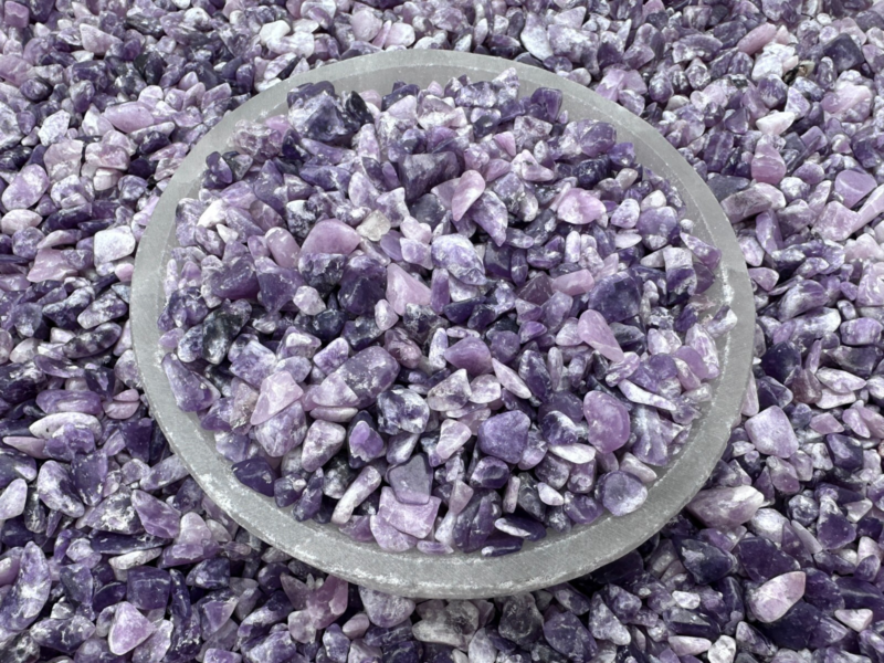Grade A++ Semi Tumbled Gemstone Mini Chips 3 - 18 mm, Wholesale Bulk Lot