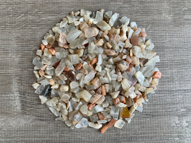 Grade A++ Semi Tumbled Gemstone Mini Chips 3 - 18 mm, Wholesale Bulk Lot