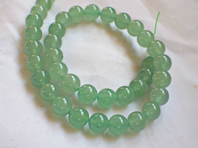 8mm Semi Precious Gemstone Rounds Beads for Jewellery Making (app. 46-50 beads)