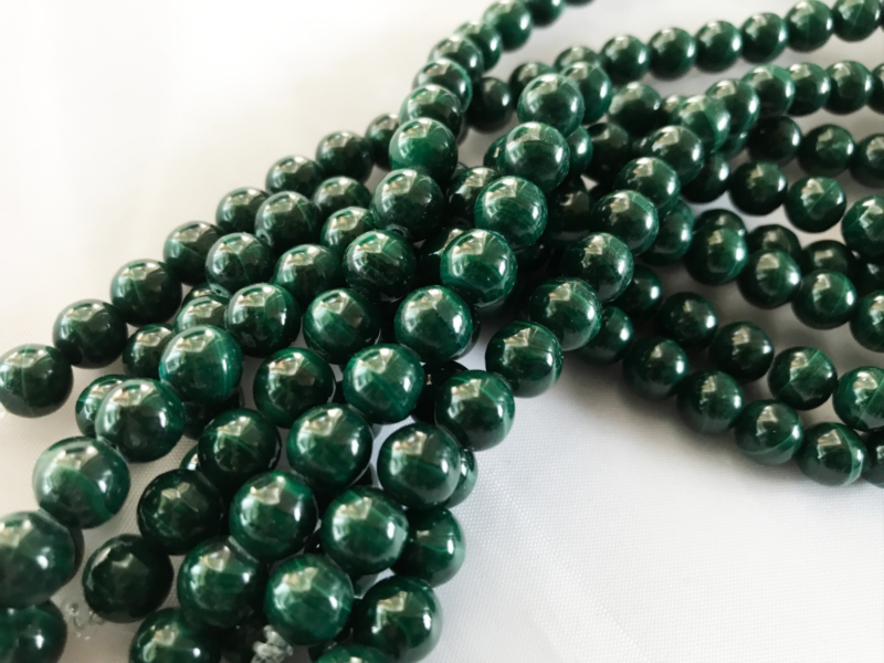 8mm Semi Precious Gemstone Rounds Beads for Jewellery Making (app. 46-50 beads)