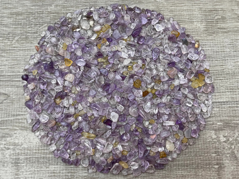 Grade A++ Semi Tumbled Gemstone Mini Chips 3 - 18 mm, Wholesale Bulk Lot