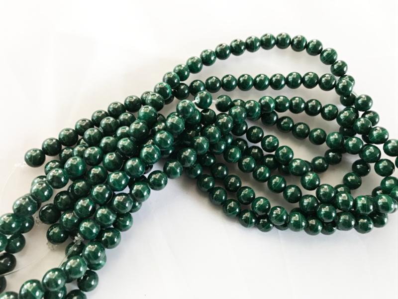 8mm Semi Precious Gemstone Rounds Beads for Jewellery Making (app. 46-50 beads)