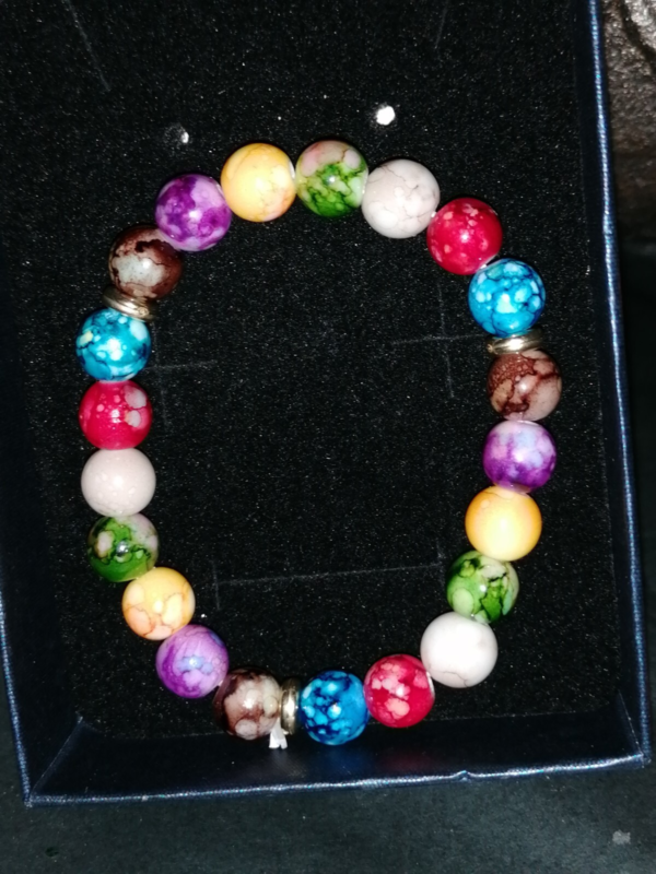 7 Chakra Bracelet Necklace set crystal Balancing Energy Healing Cleansing Body