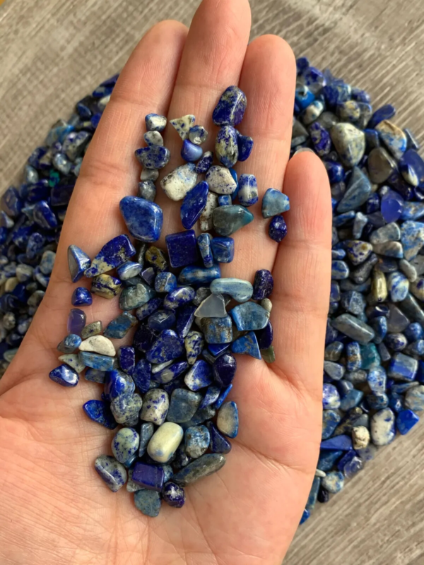 Grade A++ Semi Tumbled Gemstone Mini Chips 3 - 18 mm, Wholesale Bulk Lot