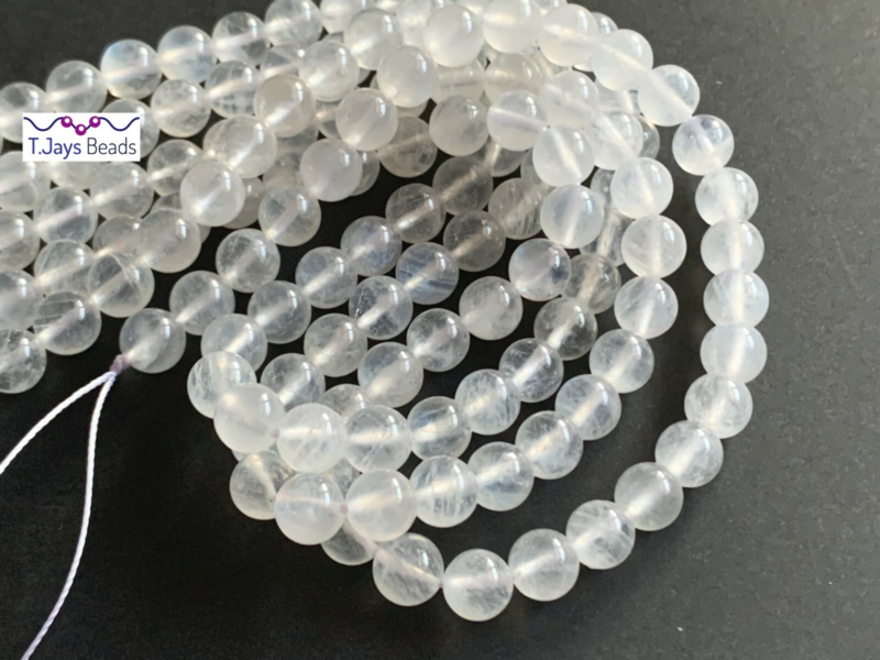 8mm Semi Precious Gemstone Rounds Beads for Jewellery Making (app. 46-50 beads)