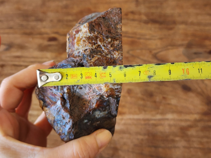 2.5 lbs (1.15 kg) Blue Agate Slab Quartzite, Raw Agate, Agate Rough Lapidary Materials