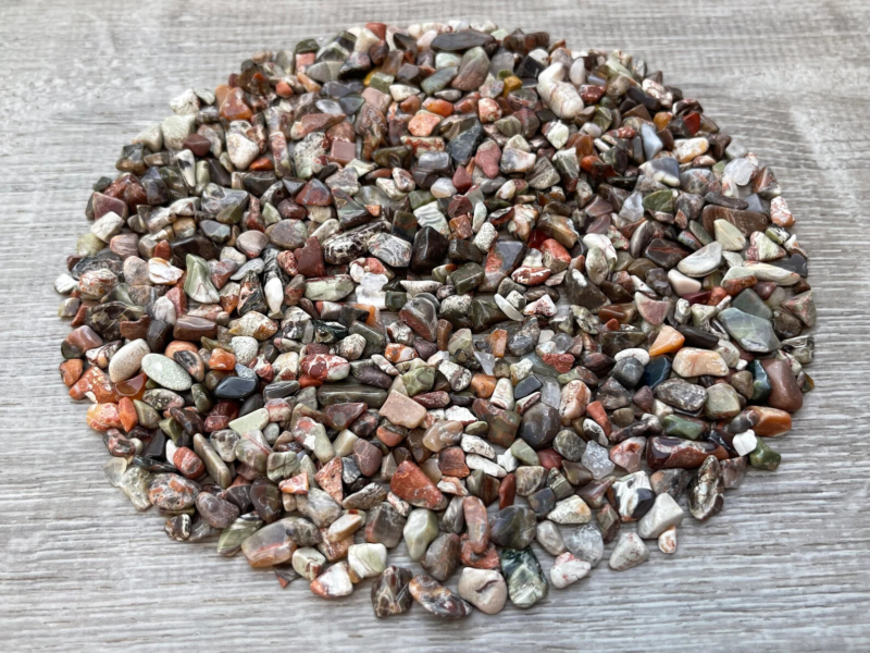 Grade A++ Semi Tumbled Gemstone Mini Chips 3 - 18 mm, Wholesale Bulk Lot