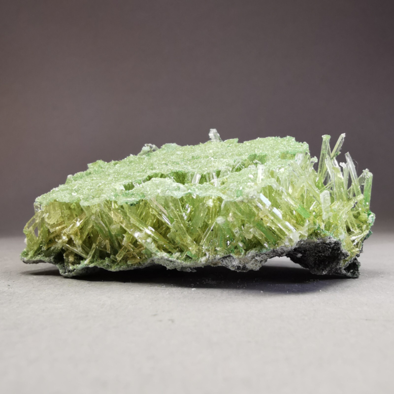 24.9 g RARE Gypsum var. Selenite w. Atacamite / Poland / Rough Crystal Specimen