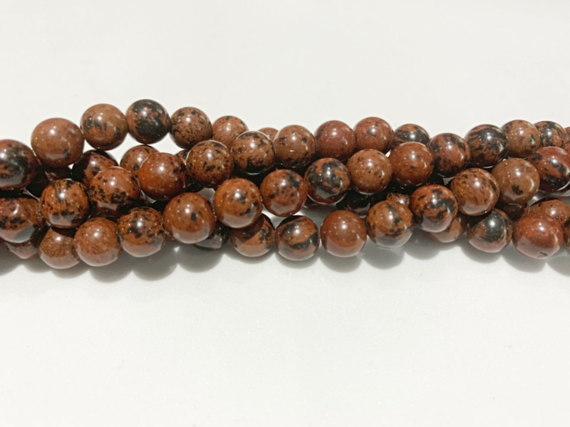 8mm Semi Precious Gemstone Rounds Beads for Jewellery Making (app. 46-50 beads)