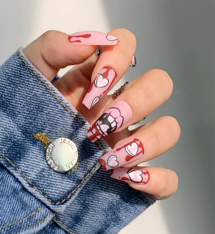 24 Piece Nail Art Press On Tips Fake Nail Tips False Nails Pick Your Style!
