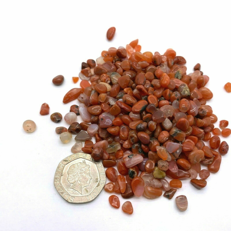 Mini Gemstones Chips Precious Polished Natural Healing Crystal Tiny 200 Pieces A