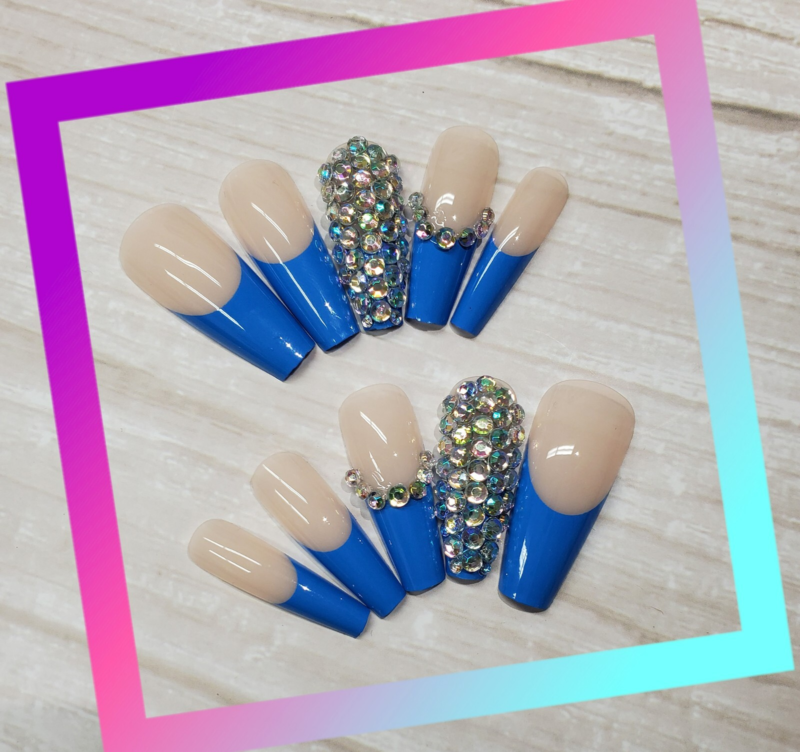 24 Piece Nail Art Press On Tips Fake Nail Tips False Nails Pick Your Style!