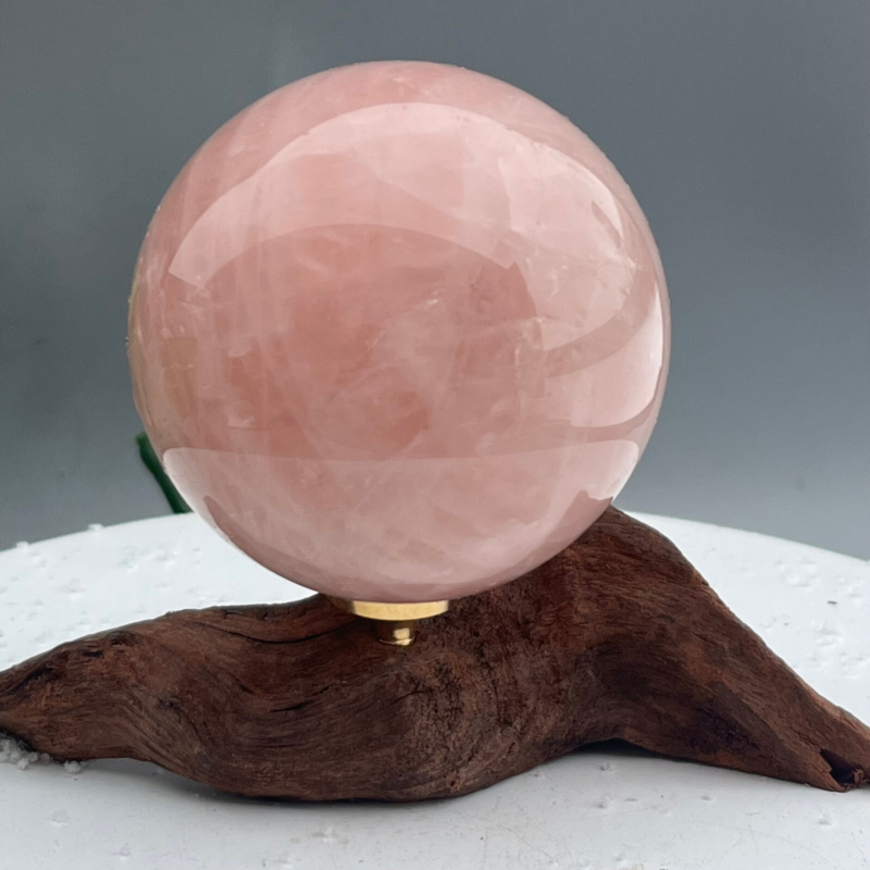 326g Natural powder crystal Ball Quartz Crystal Sphere Reiki Healing