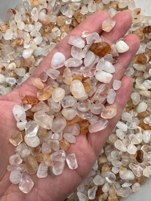 Grade A++ Semi Tumbled Gemstone Mini Chips 3 - 18 mm, Wholesale Bulk Lot