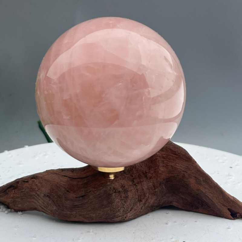 326g Natural powder crystal Ball Quartz Crystal Sphere Reiki Healing