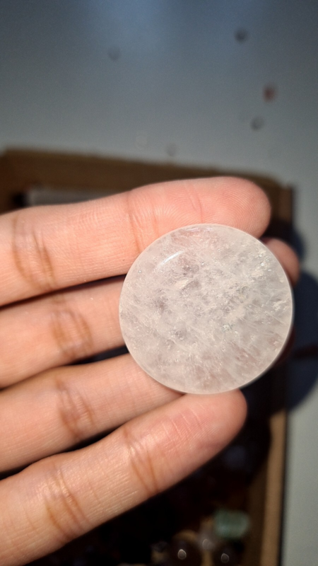 Crystal Mixed Bundle JobLot Sphere Large Heart Palmstone Bracelet Worry Stone...