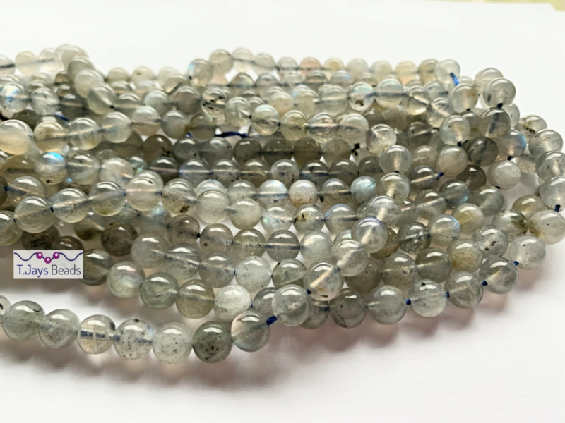 8mm Semi Precious Gemstone Rounds Beads for Jewellery Making (app. 46-50 beads)