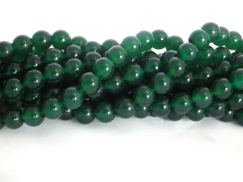 8mm Semi Precious Gemstone Rounds Beads for Jewellery Making (app. 46-50 beads)