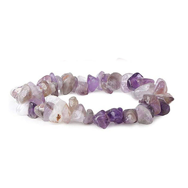 Colorful Natural Crystal Gravel Irregular Crystal Women's Bracelet