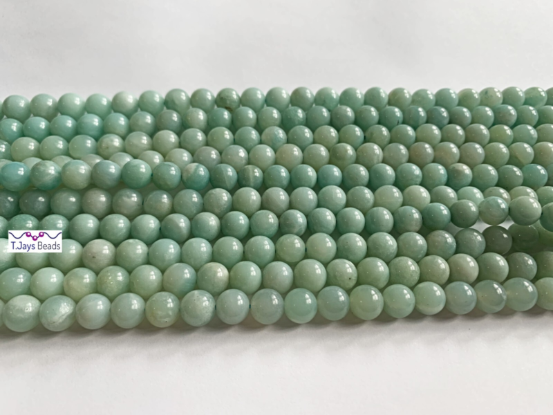8mm Semi Precious Gemstone Rounds Beads for Jewellery Making (app. 46-50 beads)