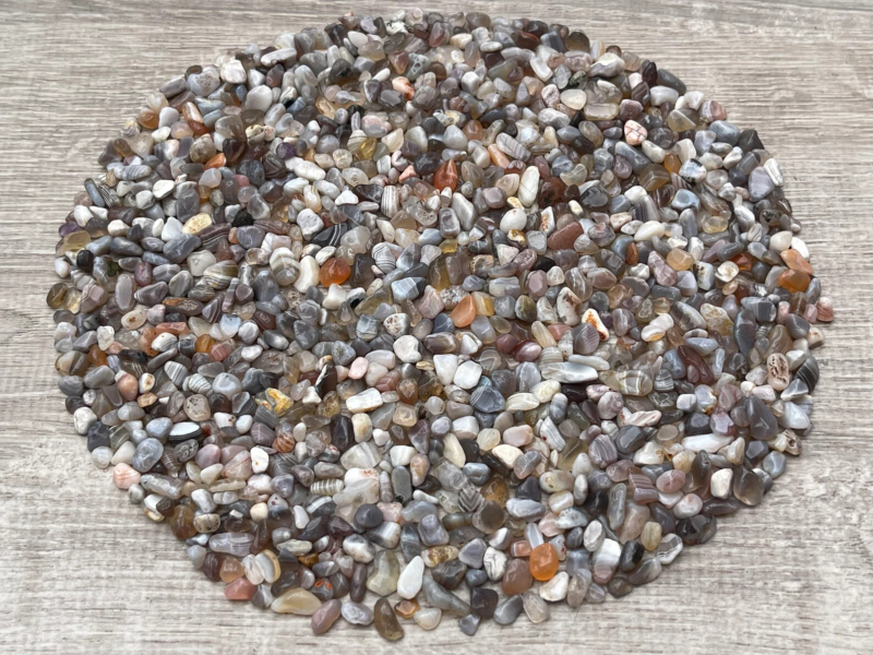 Grade A++ Semi Tumbled Gemstone Mini Chips 3 - 18 mm, Wholesale Bulk Lot