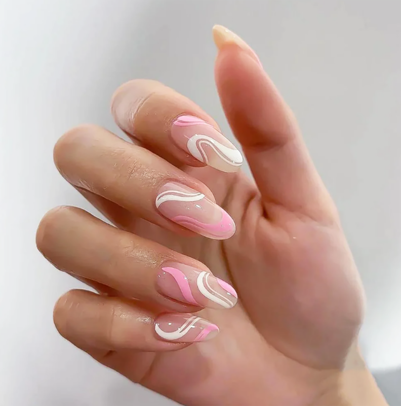 24 Piece Nail Art Press On Tips Fake Nail Tips False Nails Pick Your Style!