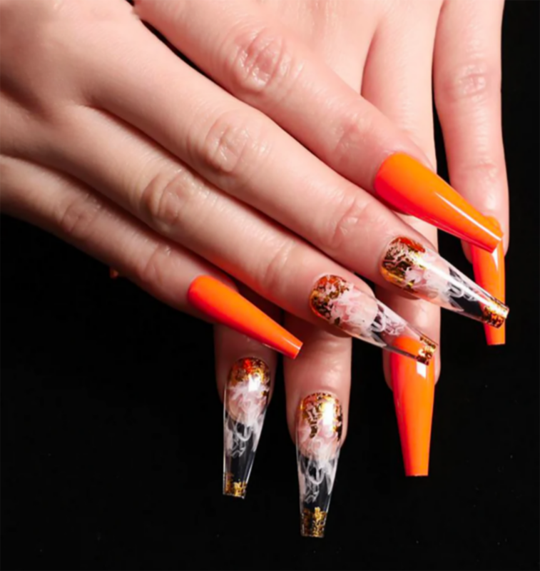 24 Piece Nail Art Press On Tips Fake Nail Tips False Nails Pick Your Style!