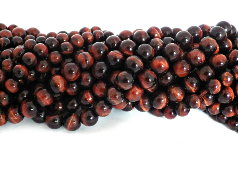 8mm Semi Precious Gemstone Rounds Beads for Jewellery Making (app. 46-50 beads)