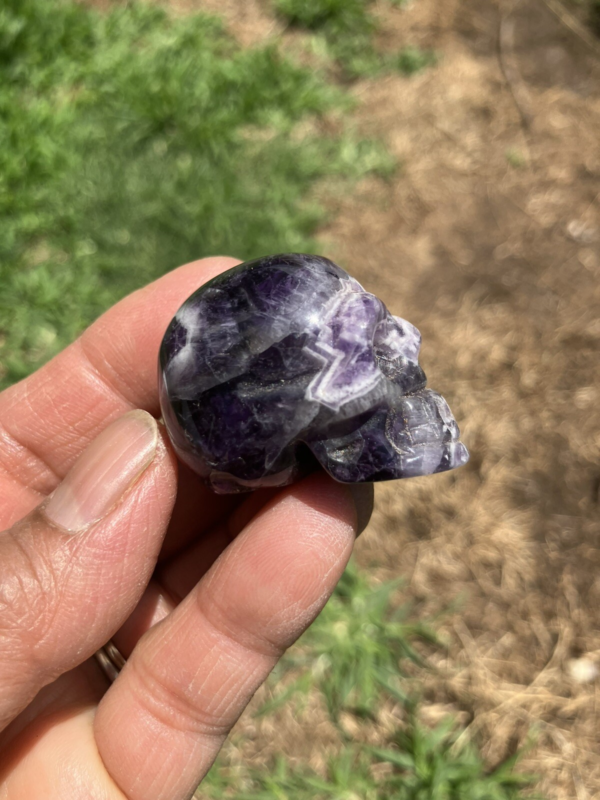 Amethyst Skull