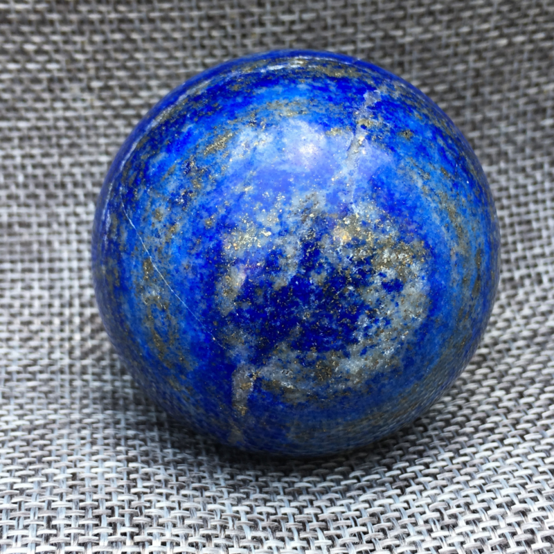 Natural Lapis lazuli Sphere quartz crystal ball rock Healing 40mm+ 1pc