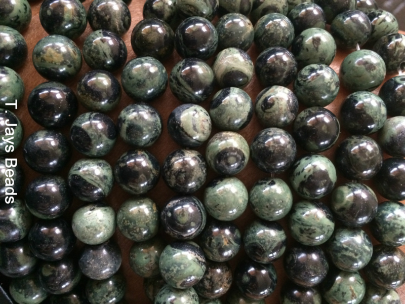 8mm Semi Precious Gemstone Rounds Beads for Jewellery Making (app. 46-50 beads)