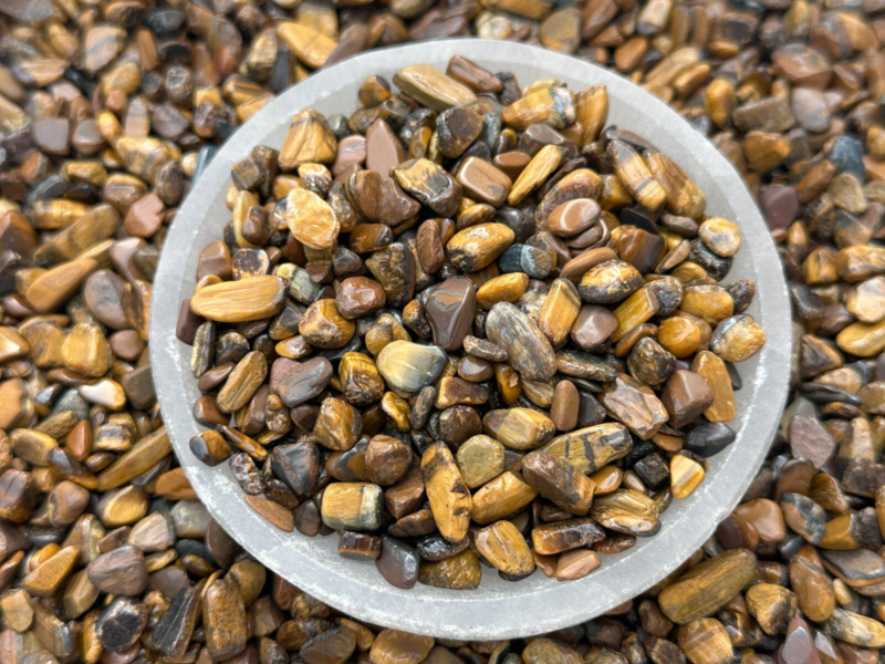 Grade A++ Semi Tumbled Gemstone Mini Chips 3 - 18 mm, Wholesale Bulk Lot