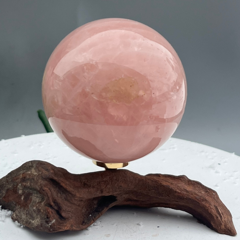 326g Natural powder crystal Ball Quartz Crystal Sphere Reiki Healing