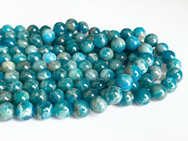 8mm Semi Precious Gemstone Rounds Beads for Jewellery Making (app. 46-50 beads)