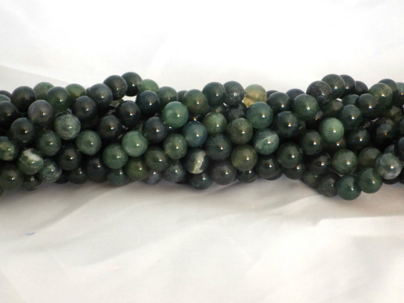 8mm Semi Precious Gemstone Rounds Beads for Jewellery Making (app. 46-50 beads)