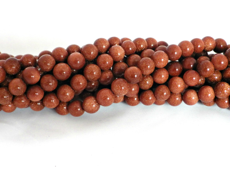 8mm Semi Precious Gemstone Rounds Beads for Jewellery Making (app. 46-50 beads)