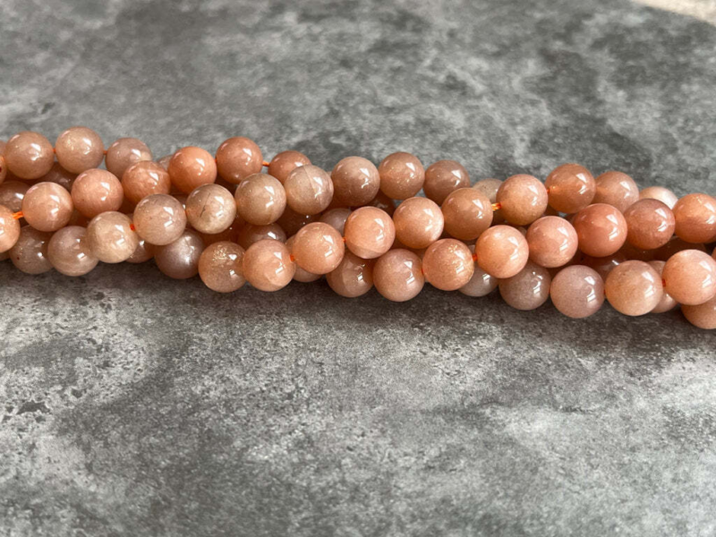 8mm Semi Precious Gemstone Rounds Beads for Jewellery Making (app. 46-50 beads)