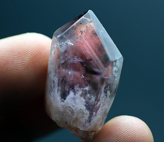 43.8Ct 100% Natural Purple Crystal Amethyst "pyramid" Quartz Polished Specimen