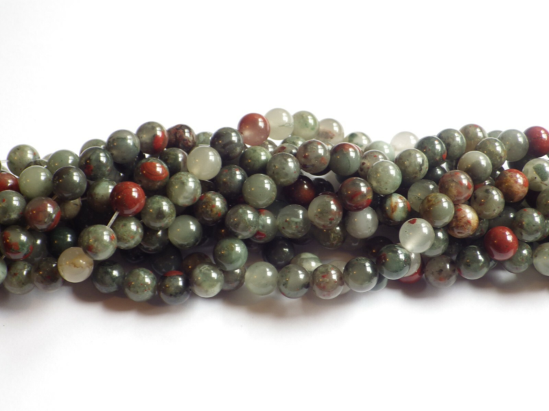 8mm Semi Precious Gemstone Rounds Beads for Jewellery Making (app. 46-50 beads)
