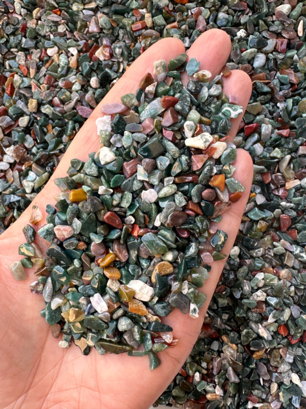 Grade A++ Semi Tumbled Gemstone Mini Chips 3 - 18 mm, Wholesale Bulk Lot