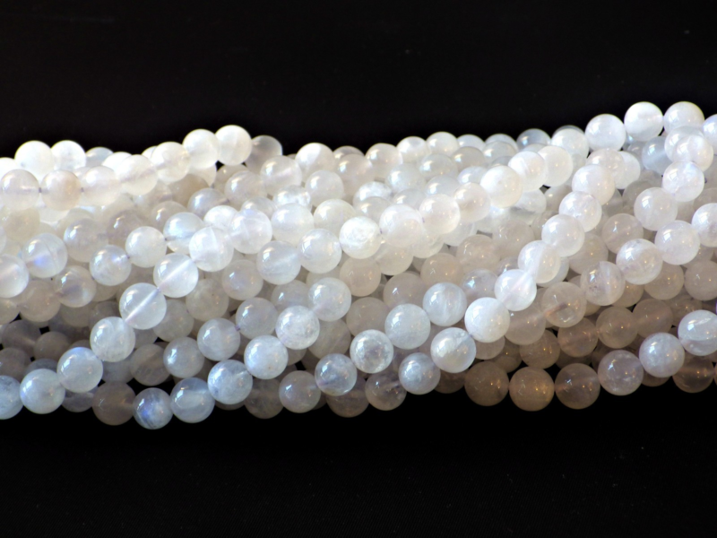 8mm Semi Precious Gemstone Rounds Beads for Jewellery Making (app. 46-50 beads)