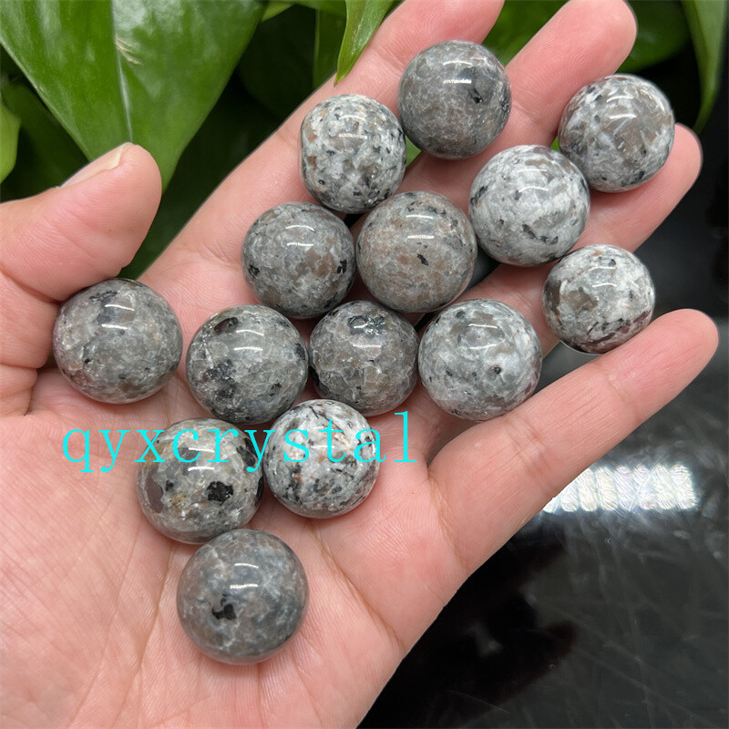 5pcs Natural Yooperite Ball Flame&apos;s stone 17mm+ sphere quartz crystal Healing