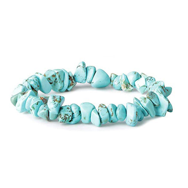 Colorful Natural Crystal Gravel Irregular Crystal Women's Bracelet